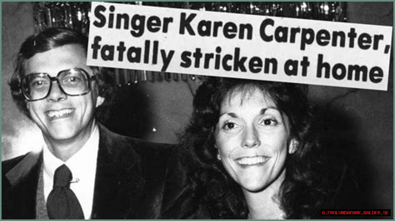 This Was The Net Worth Of Karen Carpenter When She Died